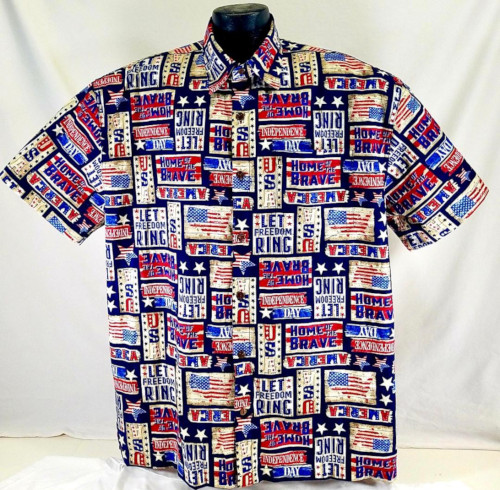 Patriotic Hawaiian Shirt